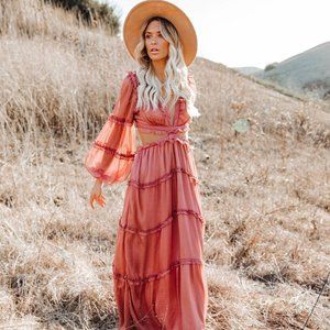 ISO!!! SPOILED RUFFLE TIERED CUTOUT MAX…